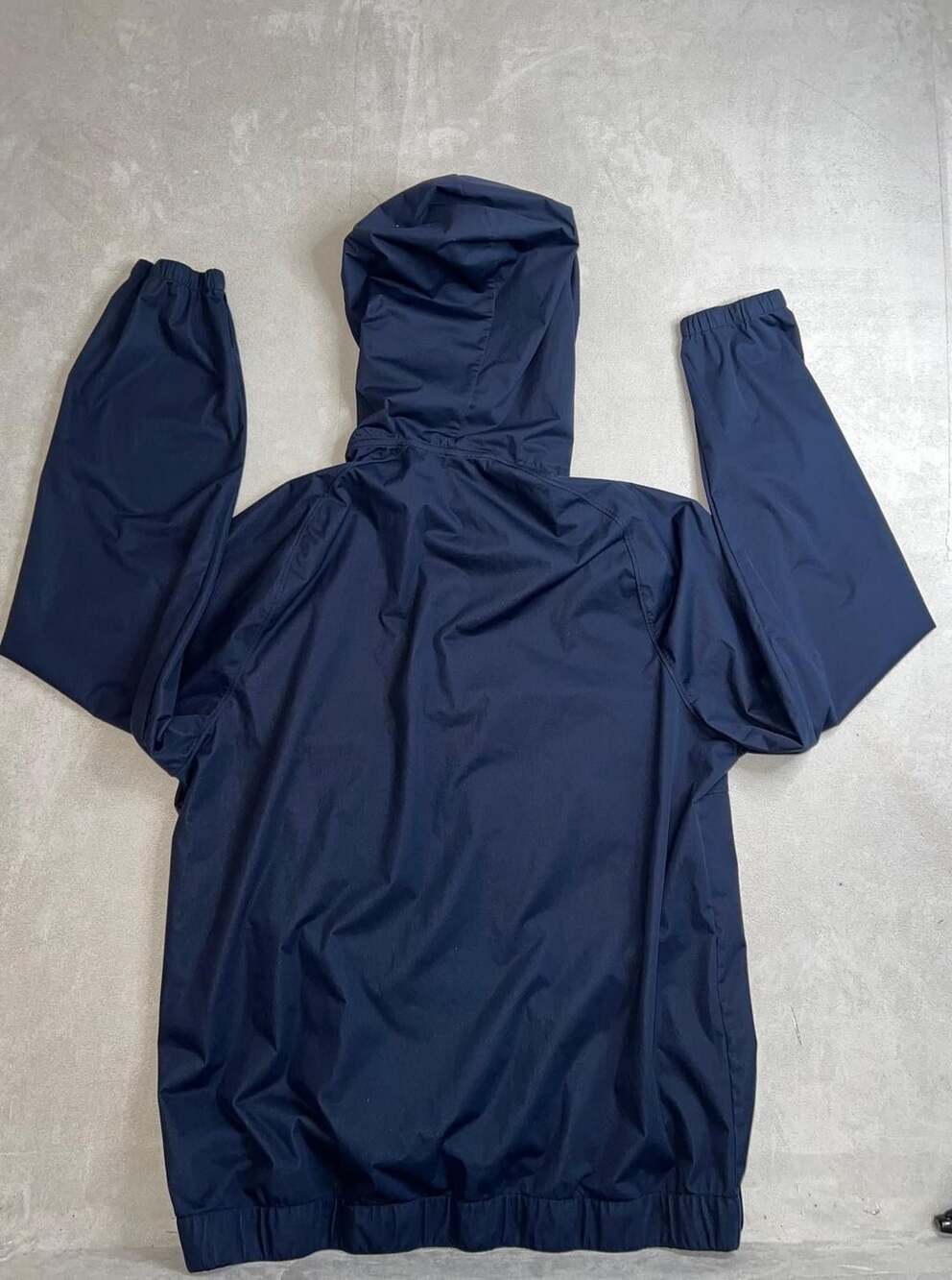 Zella Anorak Jacket Size M Blue Lightweight Half-Zip Pullover Hoodie - Picture 6 of 7